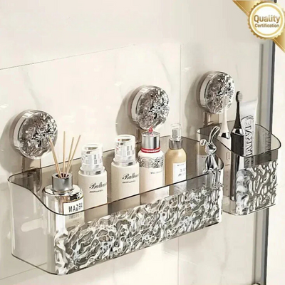 FlexRegal™ Bohrerfreier Badezimmer-Organizer