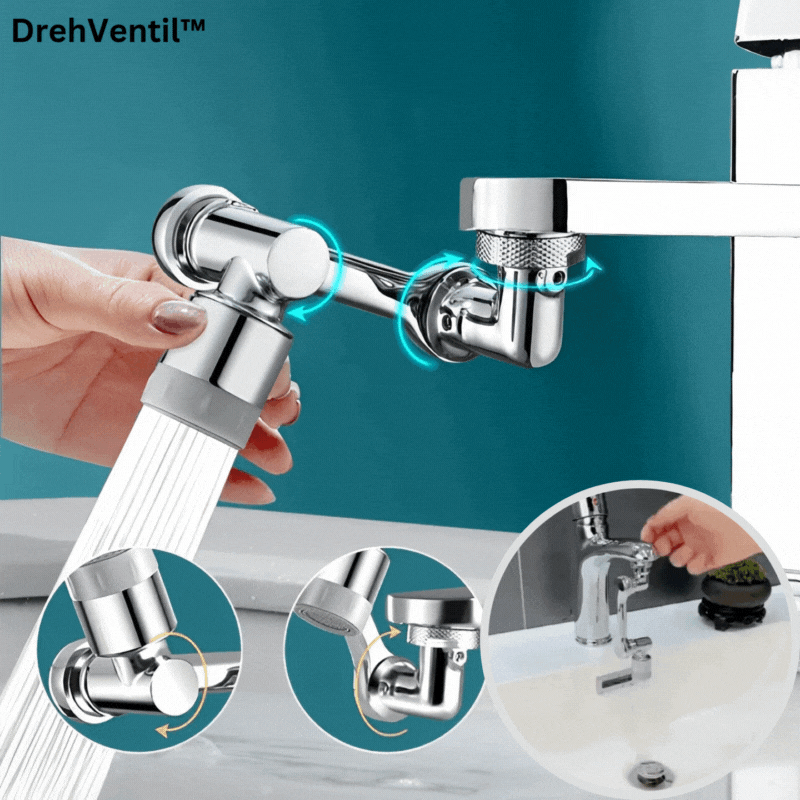 DrehVentil™ Vereinfachte Reinigungsaufgaben