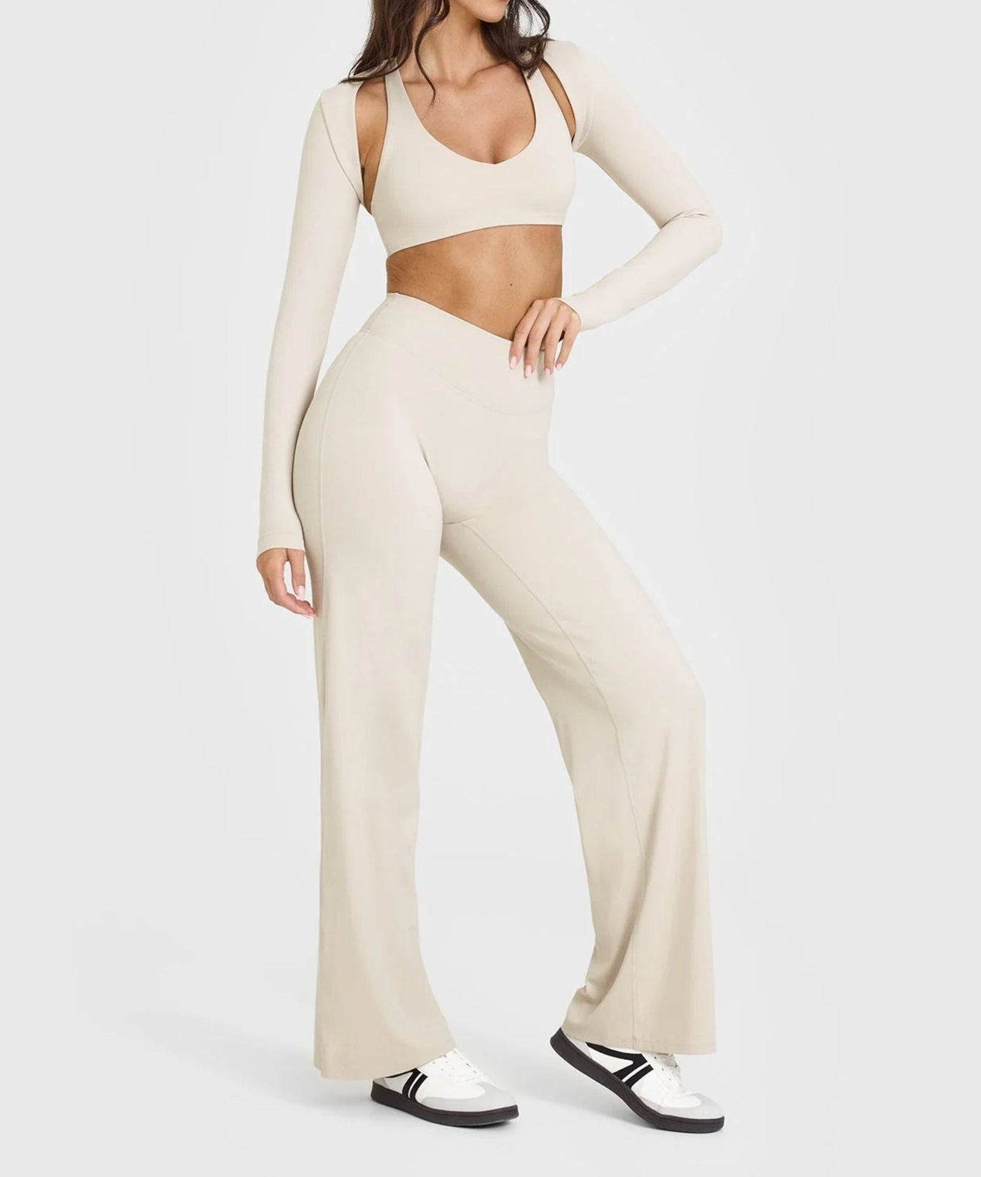 Damen Leggings Hoch tailliert | Figurformend mit Bauchkontrolle | Butterweiches 4-Wege-Stretch Material