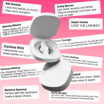 Magnetische Wimpern | Wiederverwendbar | Kleberfrei & Ganztägiger Halt