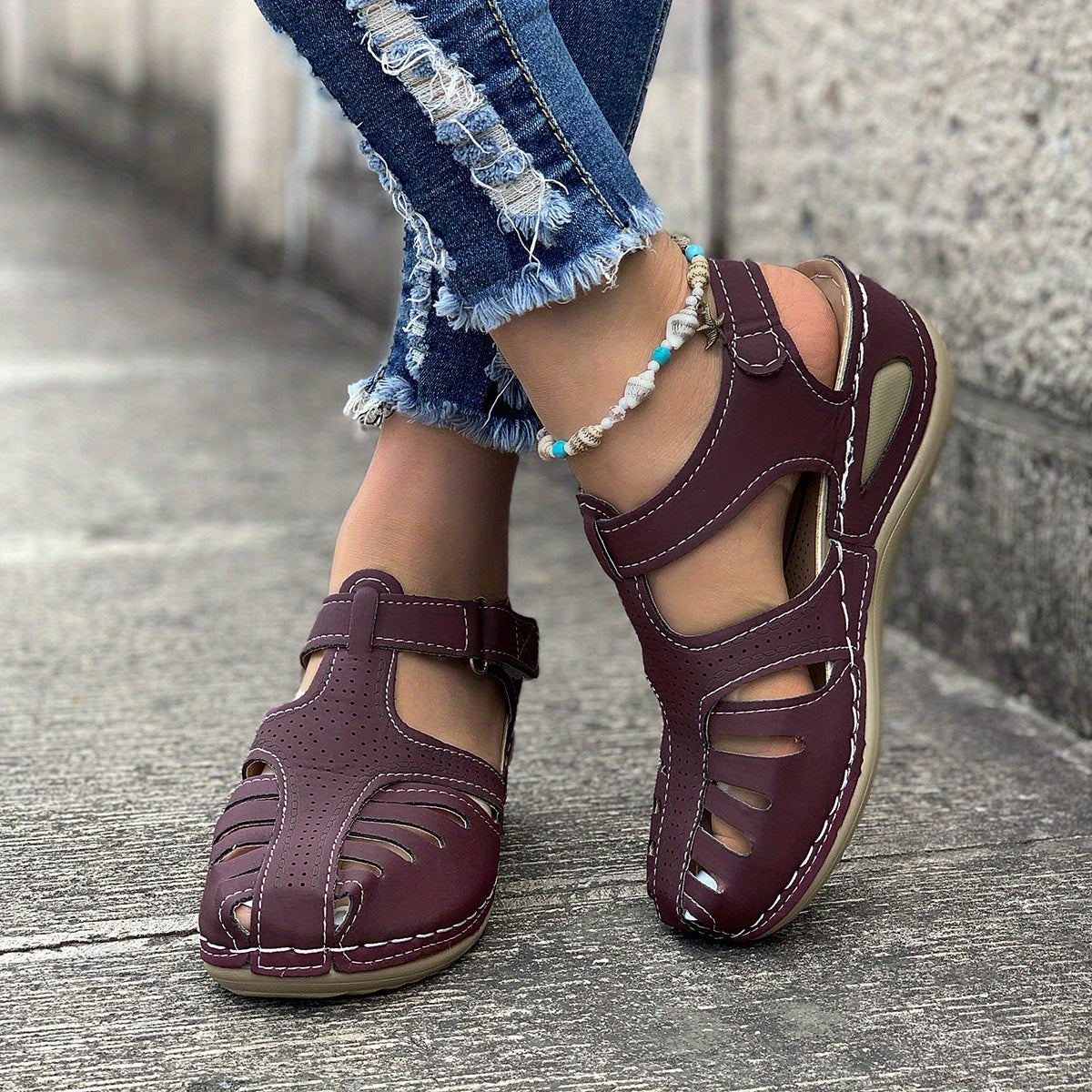 ElegantaStep™ – Elegante Geschlossene Damen Sandalen