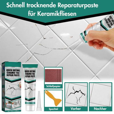 SpeedyfixKleber™ Schnell trocknende Reparaturpaste für Keramikfliesen