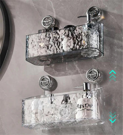 FlexRegal™ Bohrerfreier Badezimmer-Organizer