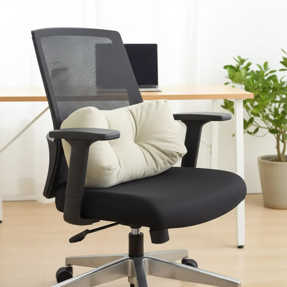 Ergonomisches Sitzkissen | Orthopädische Rückenstütze | Schmerzlindernd & Atmungsaktiv | Für Büro & Zuhause