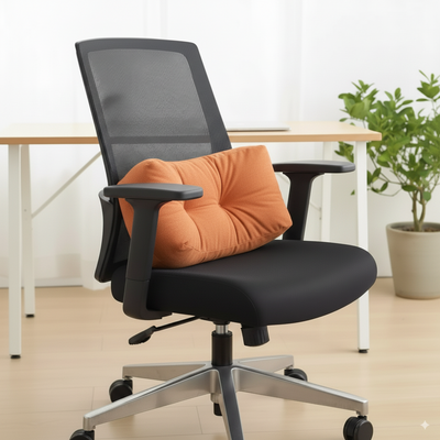 Ergonomisches Sitzkissen | Orthopädische Rückenstütze | Schmerzlindernd & Atmungsaktiv | Für Büro & Zuhause