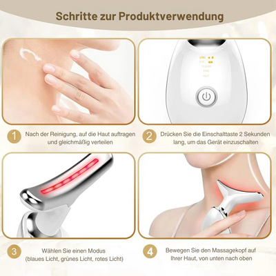 VerjüngungsKur™ Nacken- und Gesichtsmassagegerät