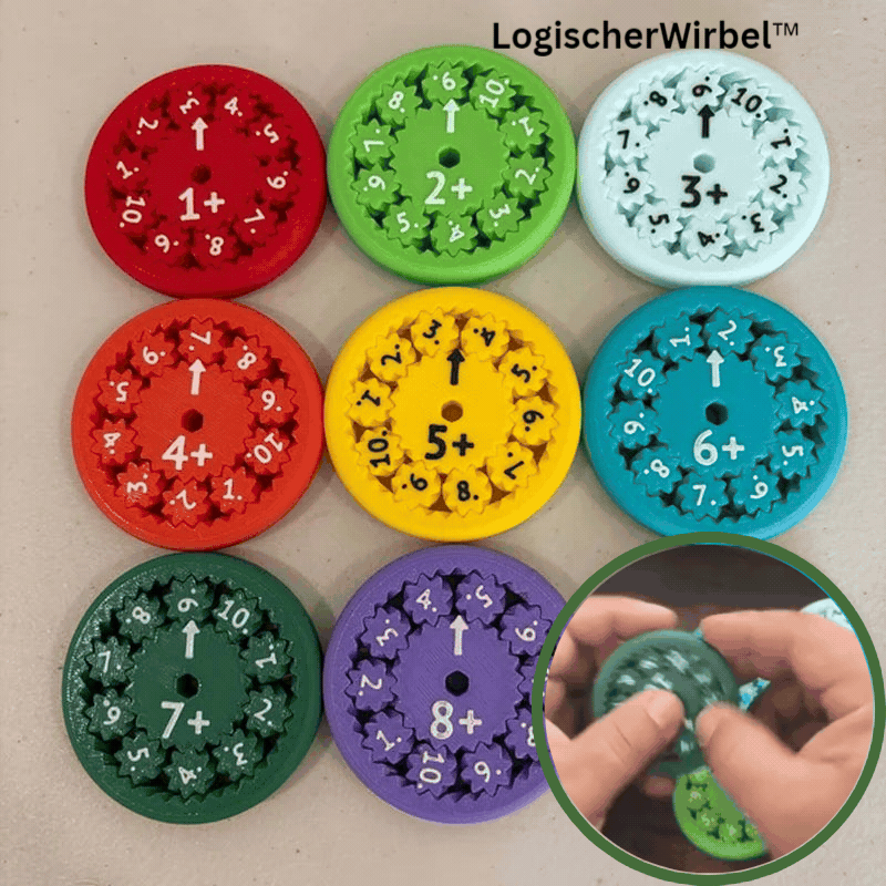 LogischerWirbel™ Mathematisches Spielzeug Fidget Spinner