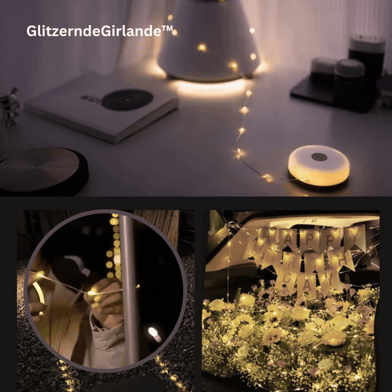 GlitzerndeGirlande™ Magische tragbare Beleuchtung