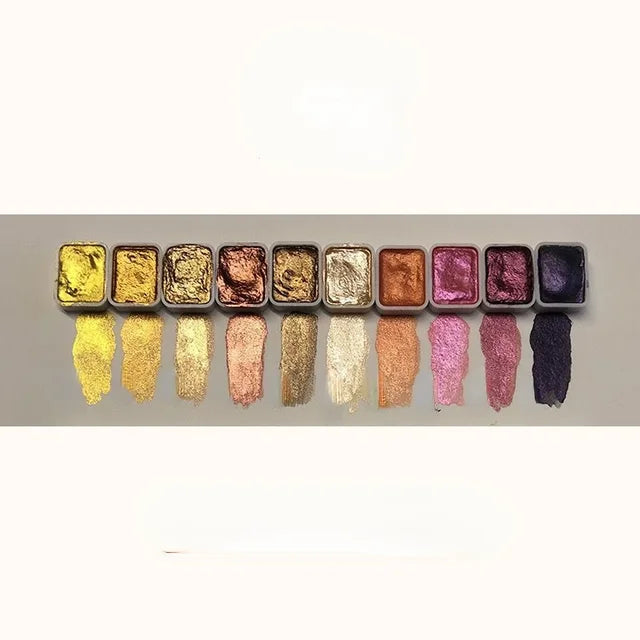 KunstPerlen™ Pulver Mineral Perlpigment Kunst Aquarell