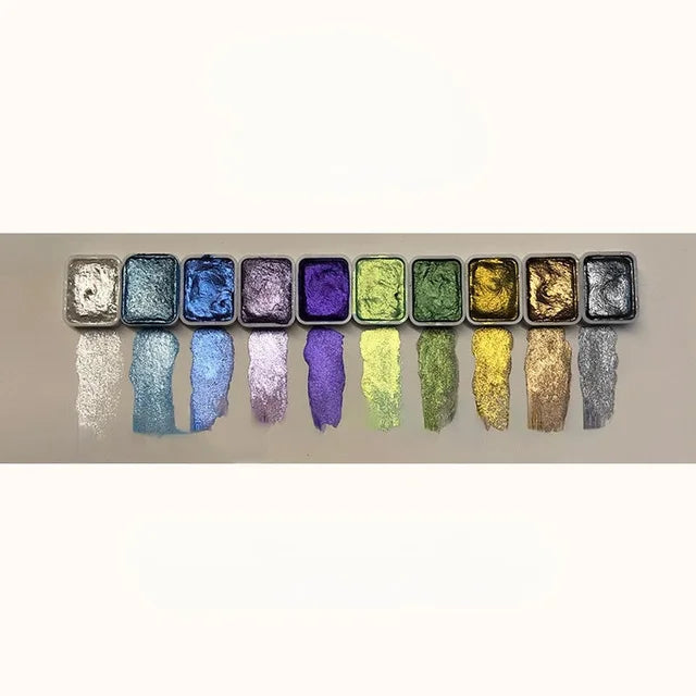KunstPerlen™ Pulver Mineral Perlpigment Kunst Aquarell