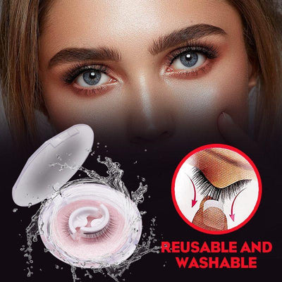 WimpernGlam™ Wiederverwendbare selbstklebende Wimpern