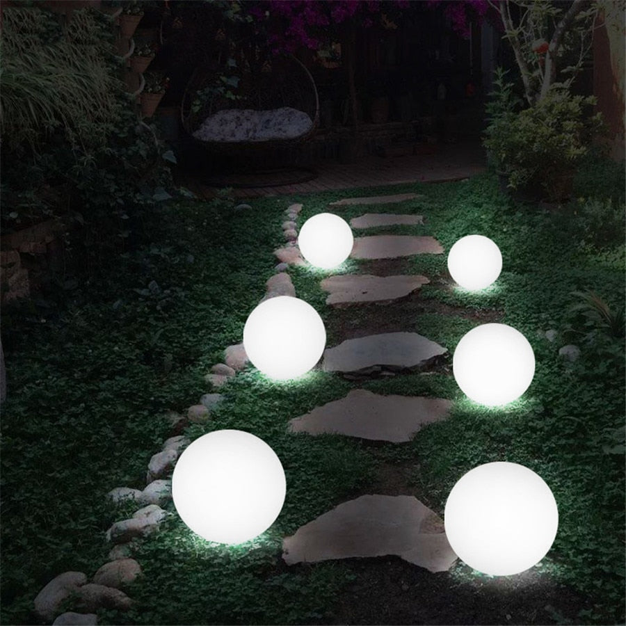 GlowHaven - LED Garten Ball Licht