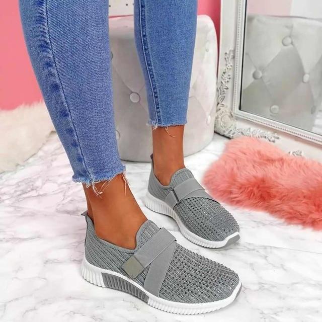 Heidi-Mode - Orthopädische Slip-On Damen Sneakers