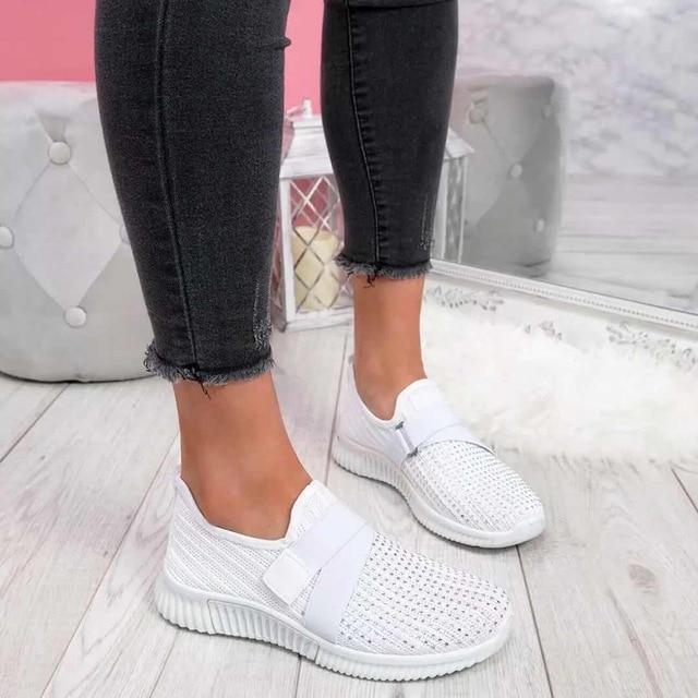 Heidi-Mode - Orthopädische Slip-On Damen Sneakers