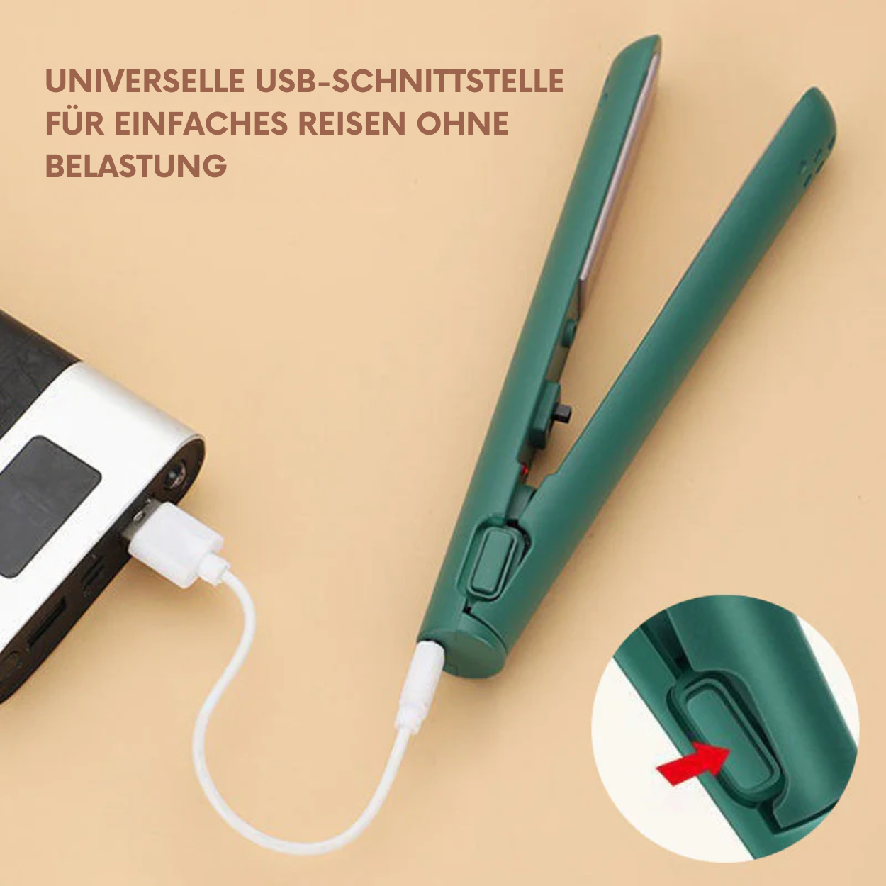WärmeDuo™ Müheloses Lockenperfektionseisen in nur wenigen Minuten