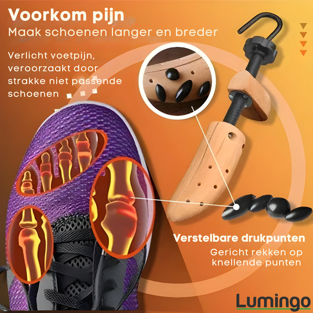 SchuhExpander™ Hölzerne Schuhspanner
