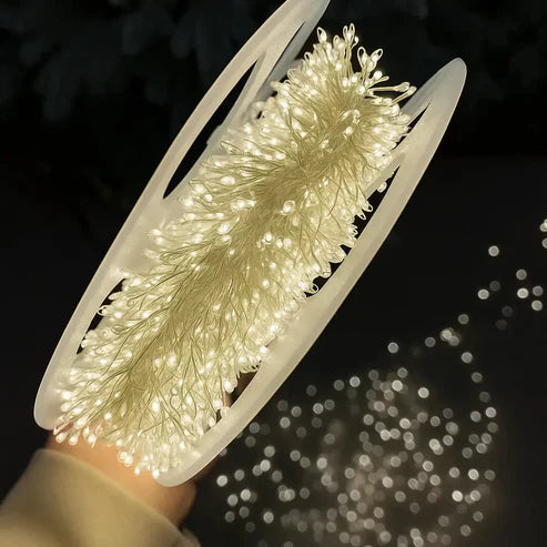 LED Kupfer Draht Dekorationsbeleuchtung – Warmer, Magischer Schein für Zuhause & Garten (9 m)