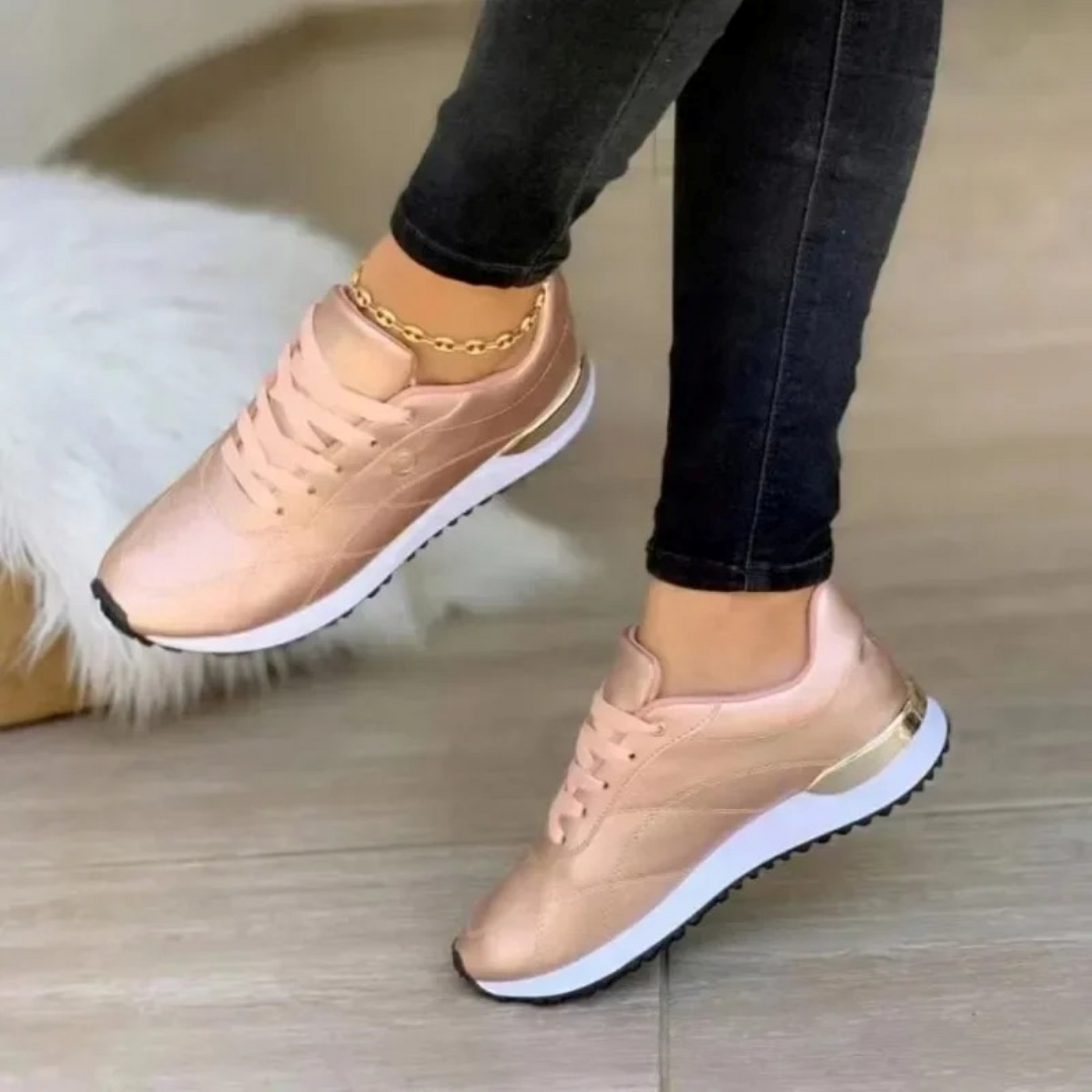 Damen Leder Sneaker