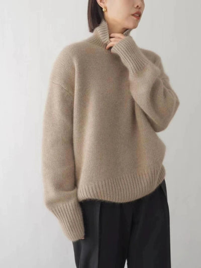 Elisabeth | Bequemer Rollkragenpullover