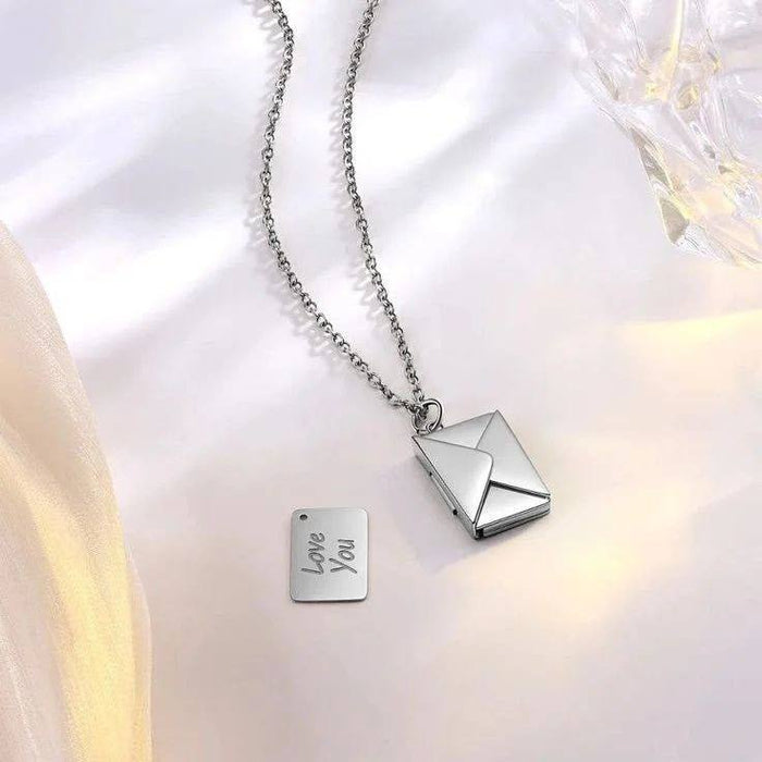 Liebesbrief-Halskette - Premium-Geschenkbox-Set