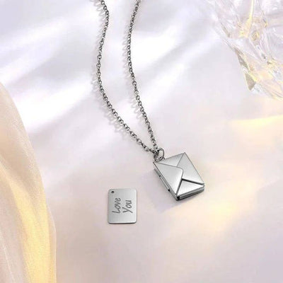 Liebesbrief-Halskette - Premium-Geschenkbox-Set