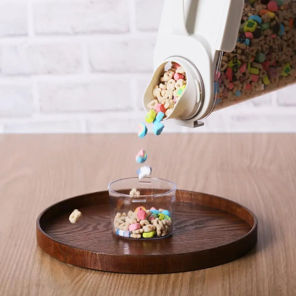 Vorratsbehälter luftdicht | Transparent & BPA-frei | Mit Ausgießer & Messbecher