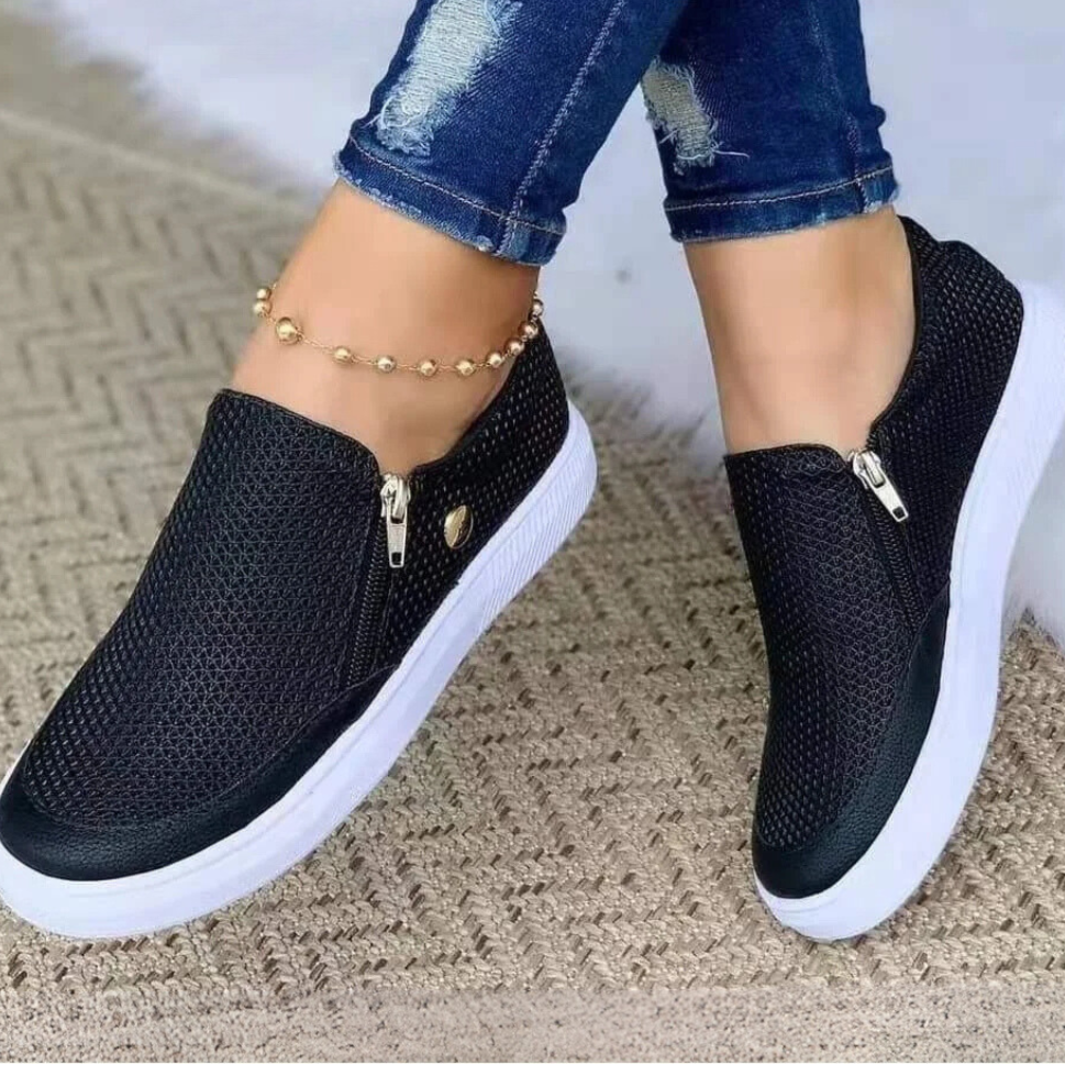 Women’s Orthopedic Shoes | Bertha™ | Zipper Design | Lightweight Comfort & Arch Support