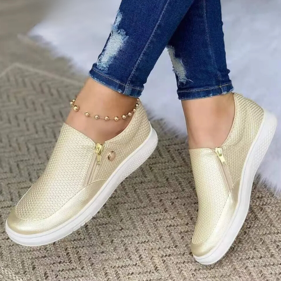 Women’s Orthopedic Shoes | Bertha™ | Zipper Design | Lightweight Comfort & Arch Support