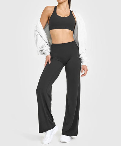 Damen Leggings Hoch tailliert | Figurformend mit Bauchkontrolle | Butterweiches 4-Wege-Stretch Material