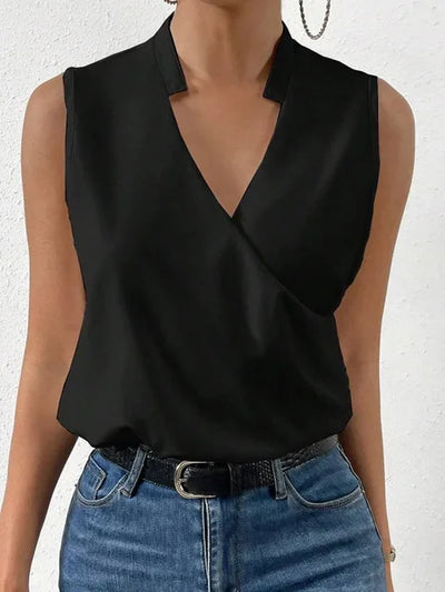 BellaSoft™ – Weiches Damen Sommertop mit V-Ausschnitt