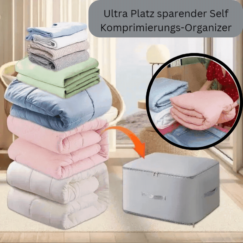 SchlankesPack™ Ultra-platzsparender Kompressions-Lagerbeutel