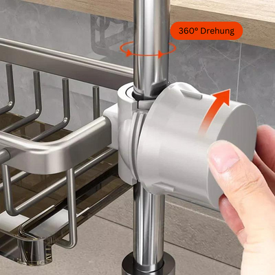 OrdentlichesRegal™ Aluminium-Spülbecken-Organizer