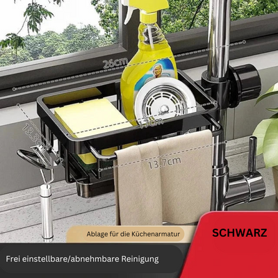 OrdentlichesRegal™ Aluminium-Spülbecken-Organizer