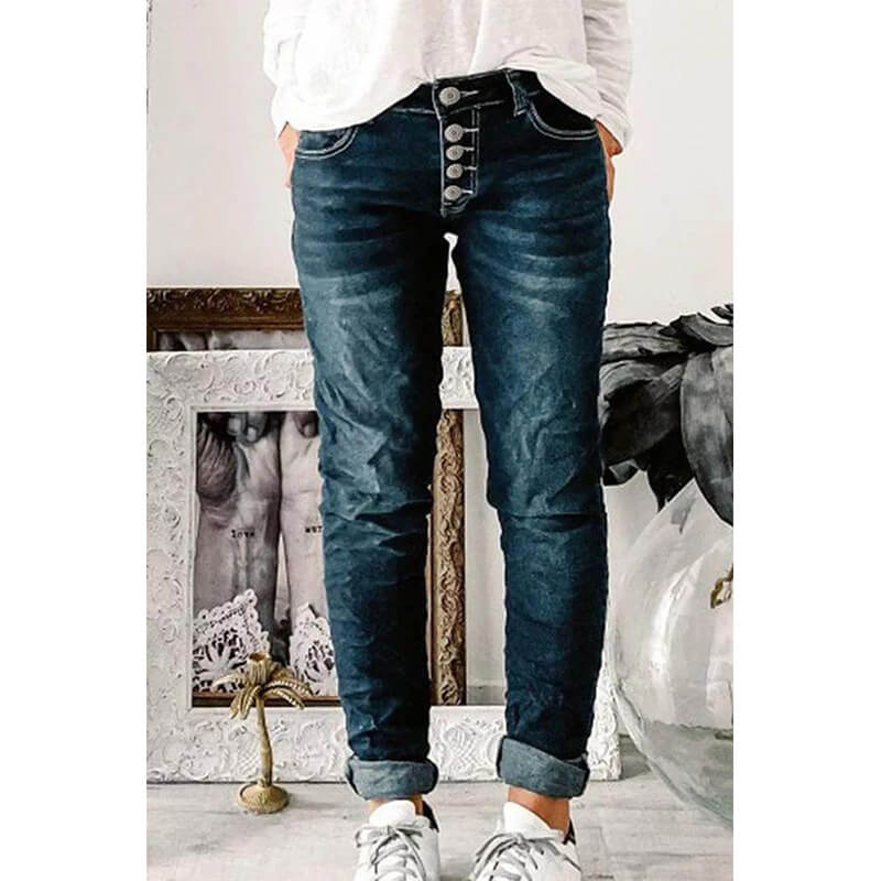 Ysolde | Klassische Locker geschnittene Damenjeans