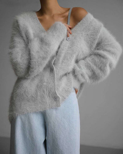 Augusta™ Kuschelig warme Komfort-Strickjacke