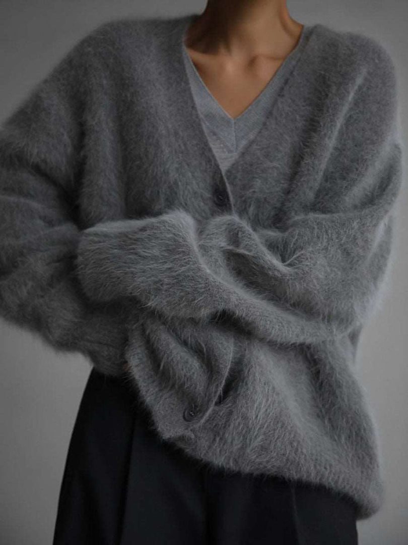 Augusta™ Kuschelig warme Komfort-Strickjacke