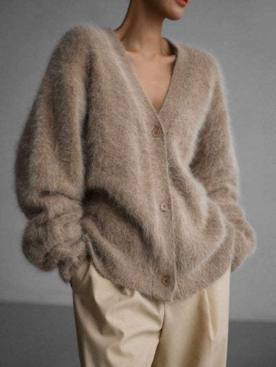 Augusta™ Kuschelig warme Komfort-Strickjacke