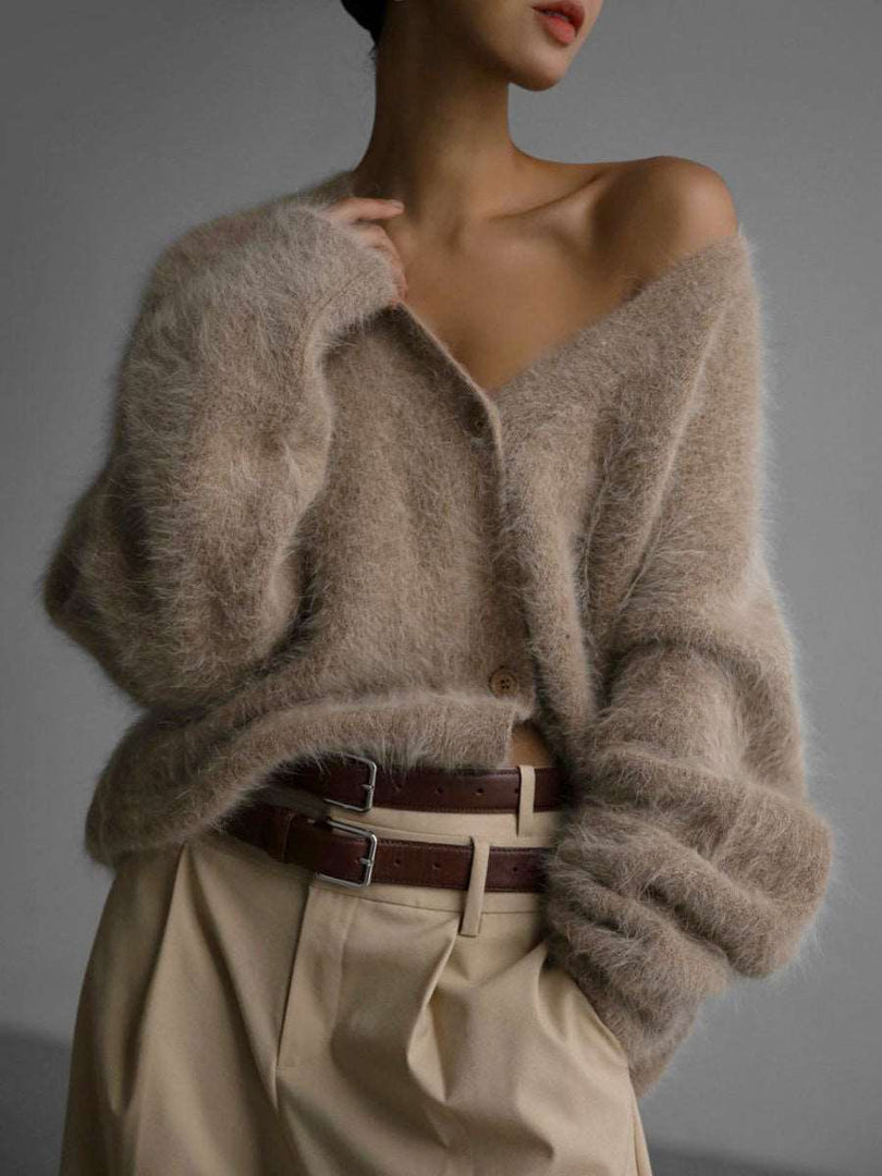 Augusta™ Kuschelig warme Komfort-Strickjacke