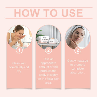 Anti-Falten-Creme | Sofort Glättender Faltenfüller mit Vitamin C & Hagebuttenöl | Für Straffe, Strahlende Haut