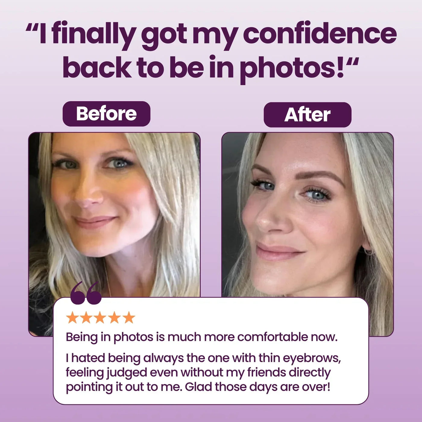 2+2 Gratis | Augenbrauen Tattoo Gel | Einfach auftragen & abziehen | Semi-permanent bis 3 Tage | Natürlicher Look, langanhaltend