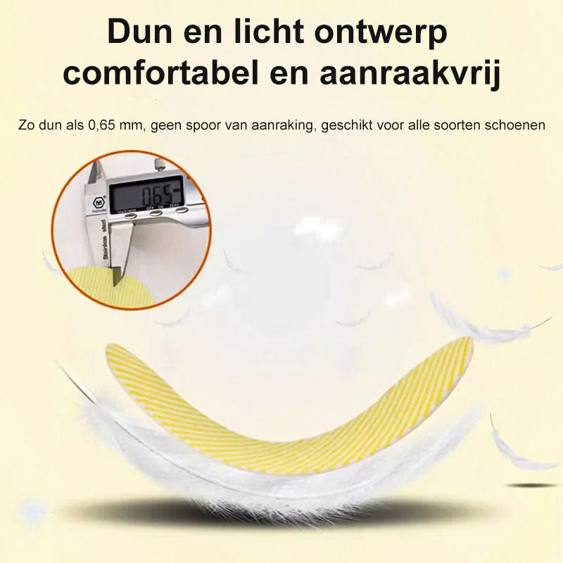 FrischerSchritt™ Absorbiert Schweiß sofort