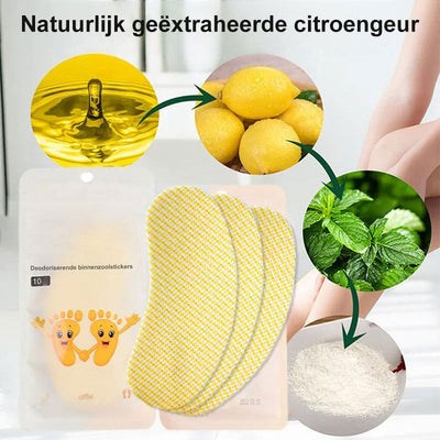 FrischerSchritt™ Absorbiert Schweiß sofort