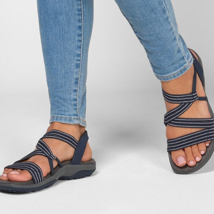 WW -  Orthopädische Elegante Sandalen | Bequeme Riemchensandalen für die Freizeit