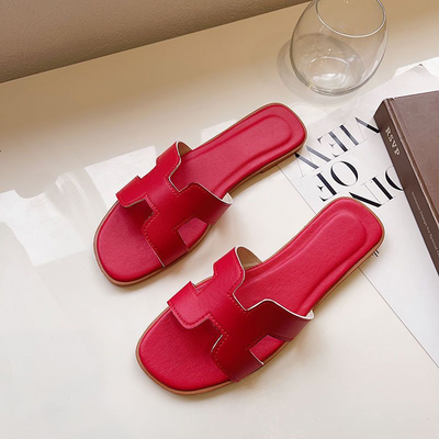 Anna™ Sandale Sommersandale aus Leder mit H-Logo