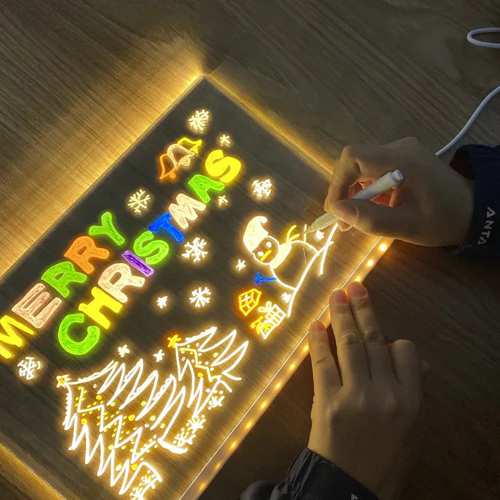 HellesLernen™ LED-Schild für Bildungsspaß