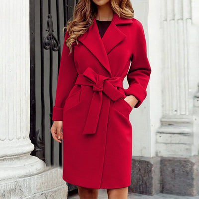 Jemina - Langer Trenchcoat Wintermantel