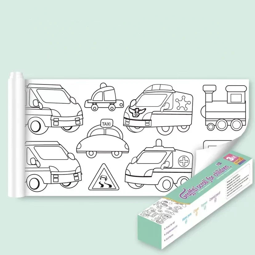 SkizzeRolle™ DIY-Zeichenrolle Papier