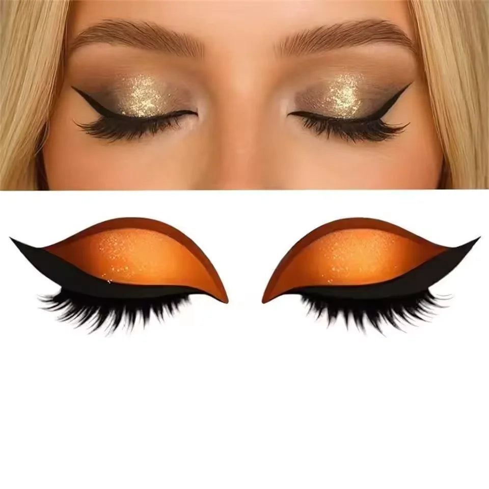 Augen-Make-up Sticker | Sofortiger Glam-Look in Sekunden | Wiederverwendbar, wasserfest & anpassbar an jede Augenform