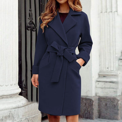 Jemina - Langer Trenchcoat Wintermantel