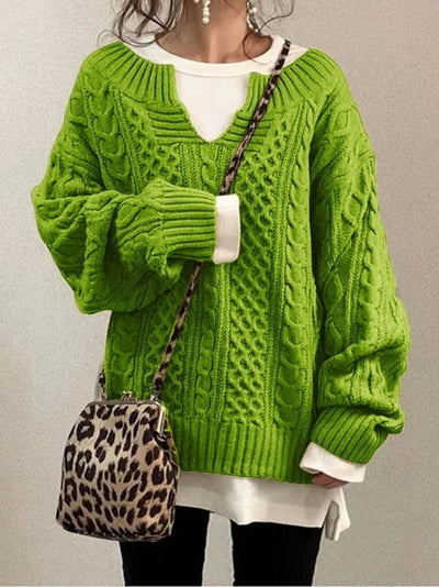Gracia | Weicher Langarm-Pullover mit femininer Passform